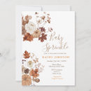 Search for floral baby sprinkle invitations Gender neutral