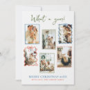 Search for what a year christmas cards Family photo collage