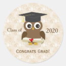 Search for graduation owl stickers Graduate