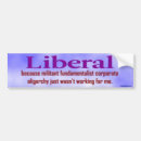 Search for funny election bumper stickers Liberal