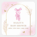 Search for girly baby shower stickers Butterfly