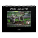 Search for land calendars Sea