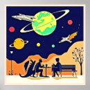 Search for space scene posters Night sky