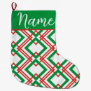 Search for red christmas stockings Green