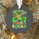 Search for leprechaun christmas tree decorations Green