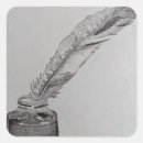 Search for ink drawing stickers Black and white