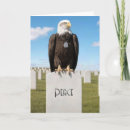 Search for military sympathy cards Bald eagle