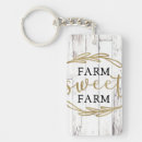 Search for white wood key rings Rustic