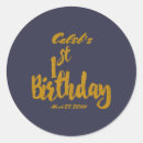 Search for one color stickers Birthday