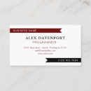 Search for striking business cards Professional