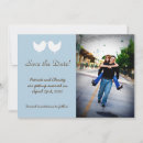 Search for bird save the dates Blue