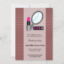 Search for cosmetologist invitations Makeup artist