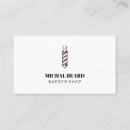 Search for barber shop business cards Moustache