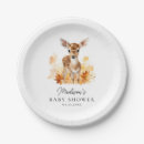 Search for deer plates Boy baby shower
