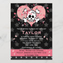 Search for rock star birthday invitations Grunge
