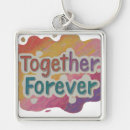 Search for togetherness key rings Together forever