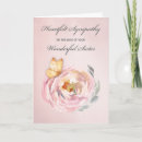Search for loss of sister sympathy cards Death