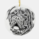 Search for dogue de bordeaux christmas tree decorations Dogs