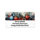 Search for garland return address labels Holly