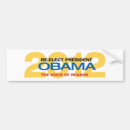 Search for re elect bumper stickers President