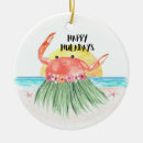 Search for crab christmas tree decorations Tropical