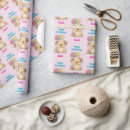 Search for happy 1st birthday wrapping paper Girl