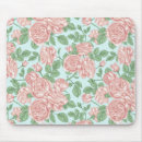 Search for pink peony floral mouse mats Rose