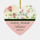 Search for birth announcement christmas tree decorations Girl