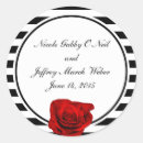 Search for red black and white wedding stickers Modern