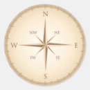 Search for vintage compass stickers Antique