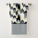 Search for chevron bath towels Yellow