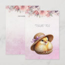 Search for baby chick thank you cards Modern