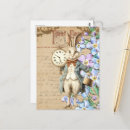 Search for vintage rabbit postcards Blue