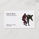Search for martial arts business cards Fight