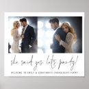 Search for engagement posters Minimalist