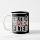 Search for caution mugs Humour
