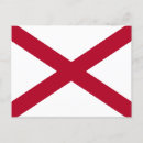 Search for crossed flags postcards Alabama