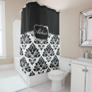 Search for black white diamond shower curtains Elegant