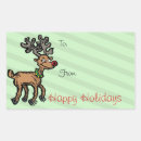 Search for funny reindeers stickers For kids