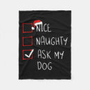 Search for christmas dog fleece blankets Xmas