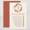 Search for fall baby shower games Mummy or daddy