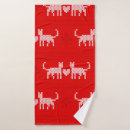 Search for cat christmas bath towels Background
