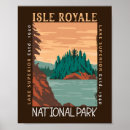 Search for superior posters Isle royale national park