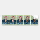 Search for nope bumper stickers President