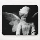 Search for angels mouse mats Black