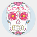 Search for pink sugar skull stickers Floral
