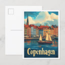 Search for copenhagen postcards Watercolor