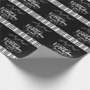Search for piano keys wrapping paper Music