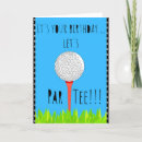 Search for funny golf birthday cards Sport