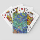 Search for floral playing cards Blue